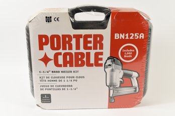 Porter Cable 1 1/4' 18GA Brad Nailer Pneumatic Air Gun BN125A - New In Box