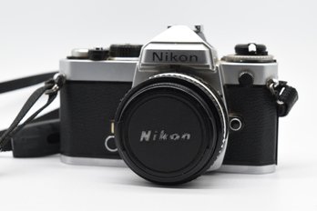 Nikon FE Film Camera With Series E 50mm Lens