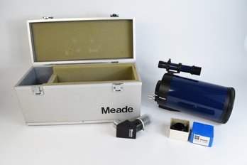 Meade Telescope 1000mm F/10 Mirror Lens D102mm F100mm With 5x24 Range Finder & Storage Case