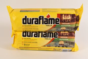 2 DuraFlame Indoor Outdoor Firelog