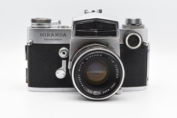 Miranda Sensorex Film Camera With 50mm Lens