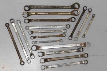 Doubled Ended Box Wrenches - 17 Total