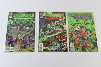 DC Comics Underworld Unleashed #1-3 Complete 3 Part Miniseries Comic Books - 3 Total