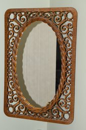 Decorative Wall Mirror In Oval Design