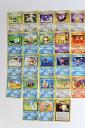 Vintage 1999 Japanese Pokemon Trading Cards - 23 Total