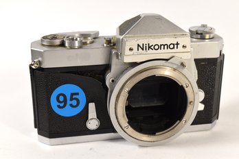 Nikomat Ftn 35mm 3520652 Nikon Film Camera Body - No Lens