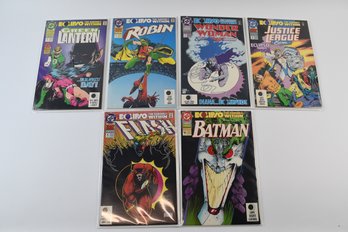 DC Comics Eclipso The Darkness Within Green Lantern Robin Wonder Woman Justice League Europe Flash Batman