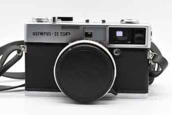 Olympus-35 SP Film Camera With G.Zuiko 42mm Lens & Leather Case