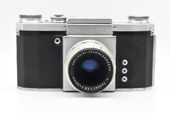 Praktica FX Film Camera With Carl Zeiss Jena 50mm Lens