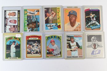 Lou Brock Rookie Roberto Clemente Bob Gibson UPPER DECK LEGENDS MLB Baseball Trading Cards - 10 Total