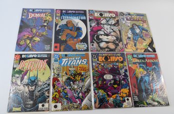 DC Comics Eclipso The Darkness Within Green Arrow Detective Comics Demon New Titans - 8 Total