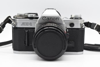 Canon AE-1 Film Camera With 50mm Lens