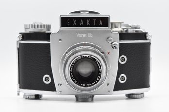 Exakta Varex 11b Film Camera With Carl Zeiss Jena Lens