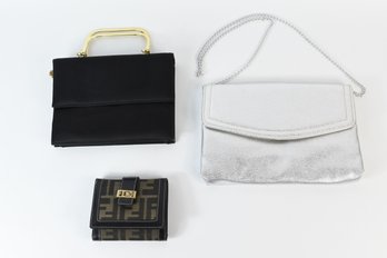 Fendi Woman's Wallet & Purse Clutch Handbag  Pocketbook - 3 Total