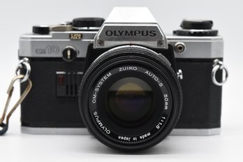 Olympus OM10 Film Camera With Zuiko 50mm Lens