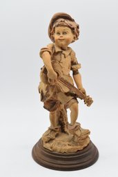 Giuseppe Armani Boy With Guitar Capodimonte Figurine