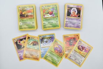 Vintage 1999 Pokemon Cards - Over 125 Total
