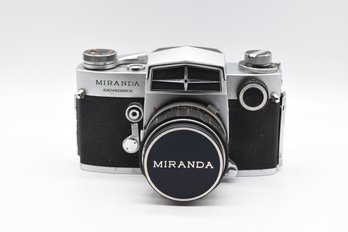 Vintage Miranda Sensorex  Film Camera With 50mm Lens