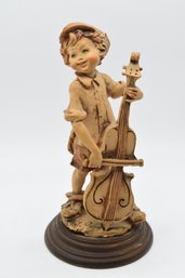 Giuseppe Armani Street Musician Capodimonte Figurine