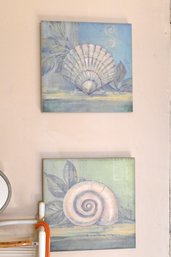 3 Seashell Giclee On Stretched Canvas