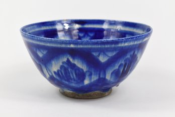 Antique Ceramic Glazed Bowl
