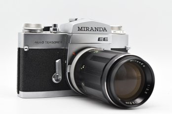 Miranda Auto Sensorex Film Camera With 135mm Lens