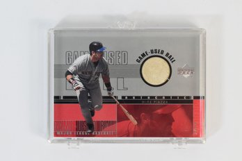 UPPER DECK  Mike Piazza Game Used Memorabilia MLB Trading Baseball Card