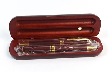 Hometown Hero Salute Pen Set Of 2 In Wood Case