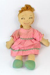 Vintage Rag Doll Toy