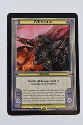 Magic The Gathering Mishra Oversized Card