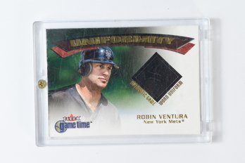FLEER Robin Ventura Game Used Memorabilia MLB Trading Baseball Card