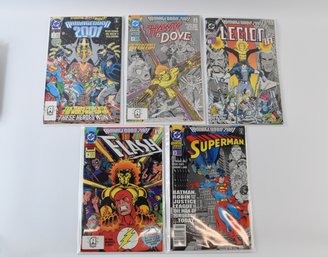 DC Comics Armageddon 2001 91' Annuals Comic Books - 5 Total