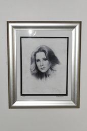 Framed Portrait Signed & Dated R. Bartolotta