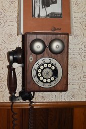 Vintage Country Junction Antique Style Wall Phone