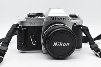 Nikon FG Film Camera With 28mm Nikon Series E Lens