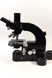 Leitz Wetzlar Ortholux Trinocular Microscope Body With 3 Objectives