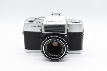 Minolta ER Film Camera With Rokkor 45mm Lens