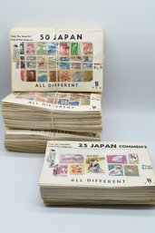 Large Lot Of Assorted Japanese Cancelled Stamps - Lot #2