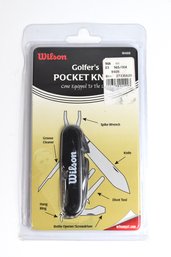 WILSON Golfer's Pocket Knife Multi-Use