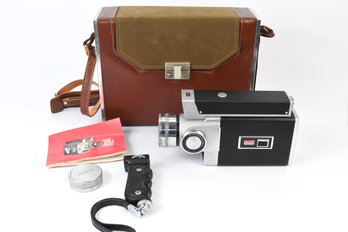 Kodak Zoom 8 Reflex Movie Camera Model 2 With Leather Case