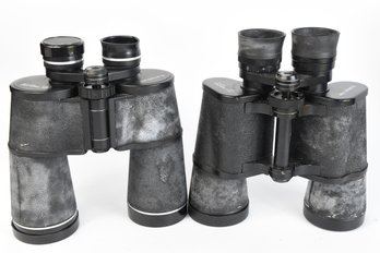 Tento 7x50 & 10x50 Binoculars Made In USSR - 2 Total