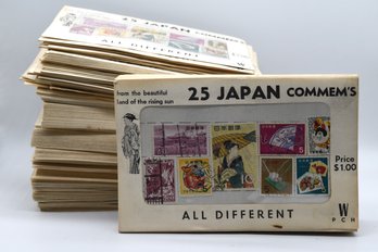 Large Lot Of Assorted Japanese Cancelled Stamps - Lot #4