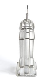 Empire State Building Crafted From Stainless Steel Wire