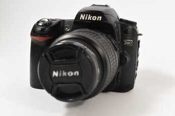 Nikon D80 DSLR Camera W/ Nikkor 18-55mm Lens