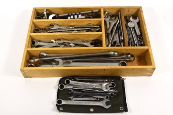 Large Lot Of Assorted Wrenches