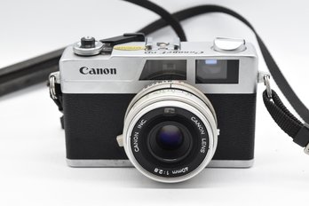 Canon Canonet 28 Film Camera With 40mm Lens & Leather Case