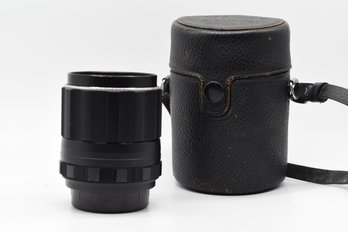 Asahi Super Takumar Camera Lens With Case