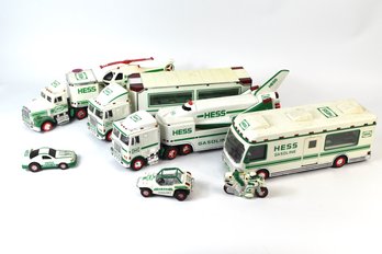 HESS Trucks Race Car Helicopter Spaceship  1995 1997 1998 1999 - 4 Total