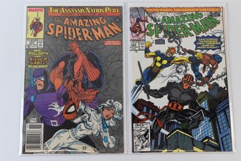 Marvel Comics The Amazing Spiderman #321 & #354 Comic Books - 2 Total