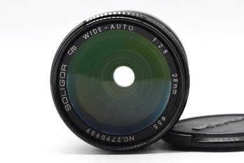 Soligor Wide Auto 28mm Camera Lens